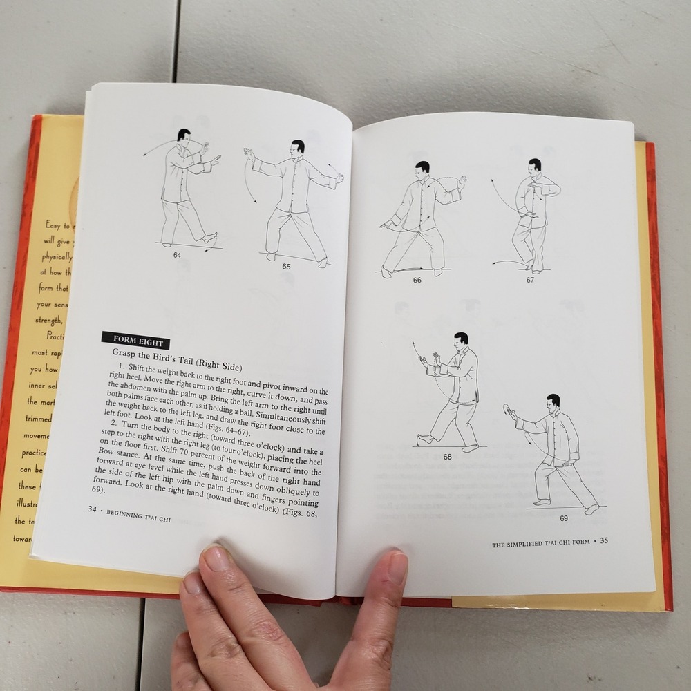 Beginning T'ai Chi Tri Thong Dang Hardcover 1999 Illustrated Tai Chi Guide - Picture 13 of 14